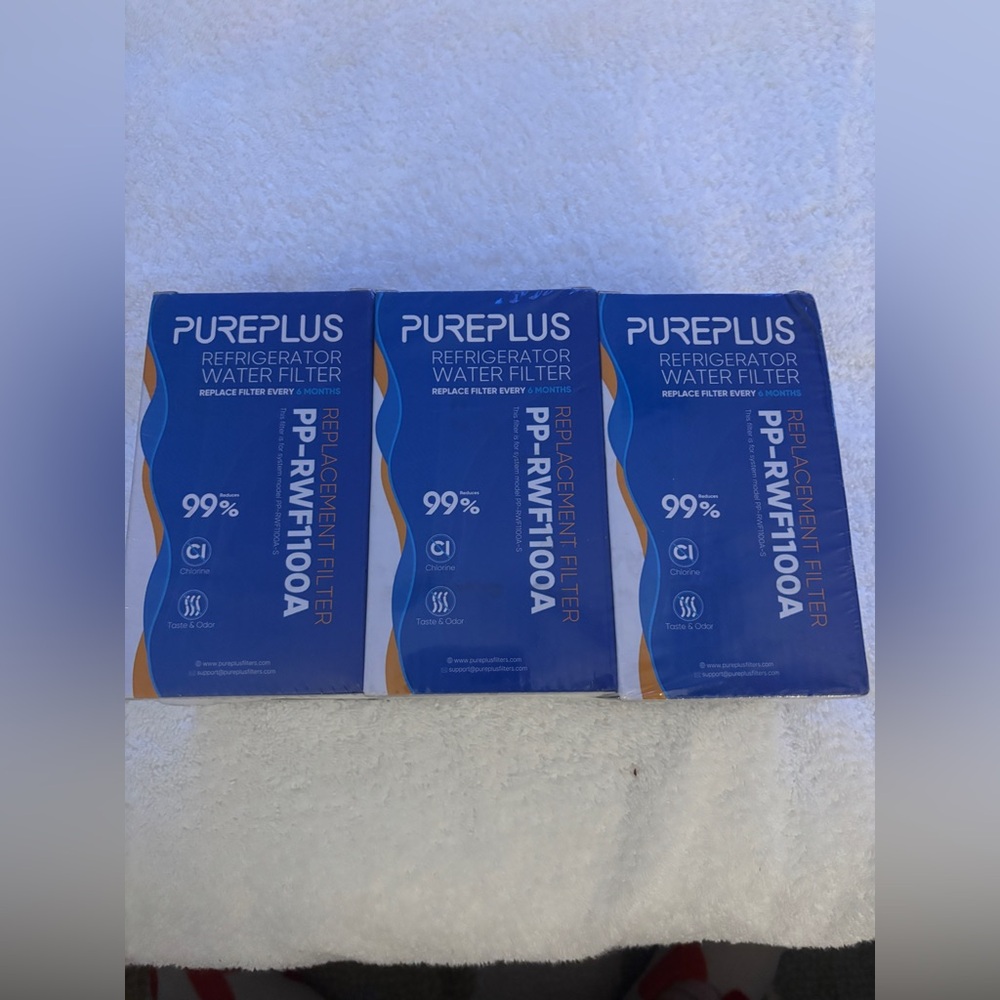 PurePlus Refrigerator Water Filter Pack of 3…NEW